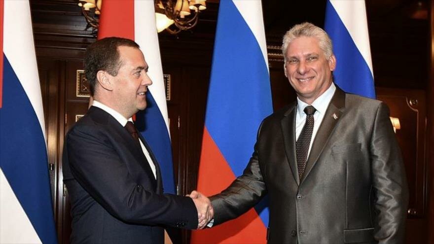 Visita oficial a Cuba de Medvedev