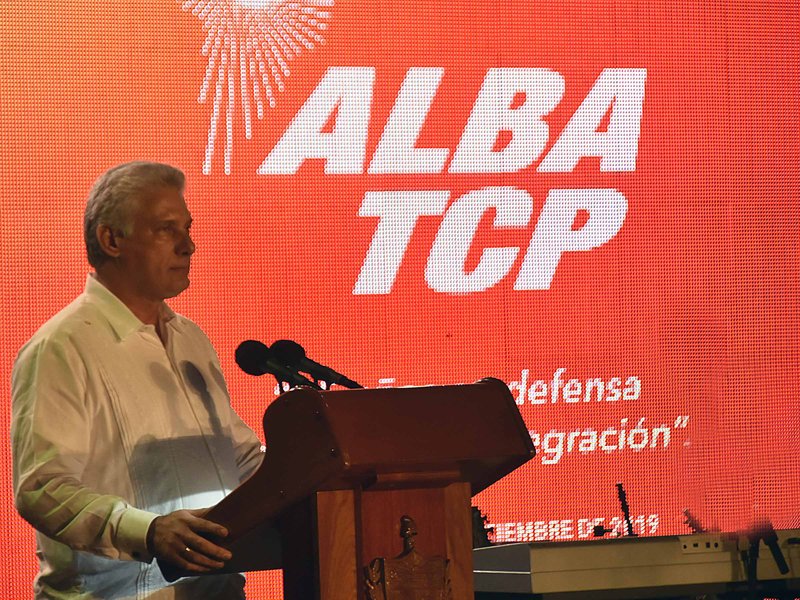 Miguel Díaz-Canel discurso clausura AlBA-TCP