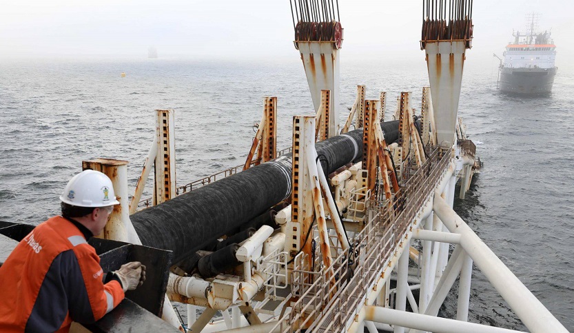 Construcción del gasoducto Nord Stream 2-Mar Báltico Construcción del gasoducto Nord Stream 2-Mar Báltico