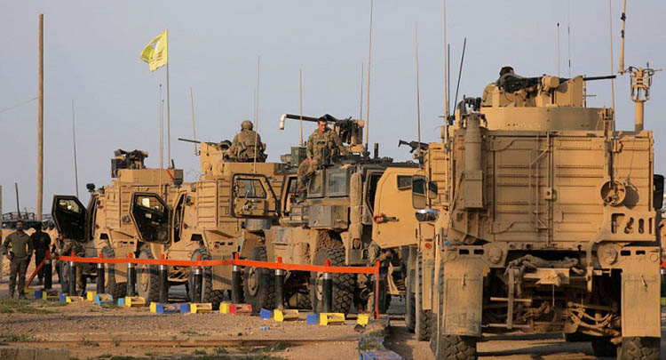 Tropas gringas en Siria Tropas gringas en Siria