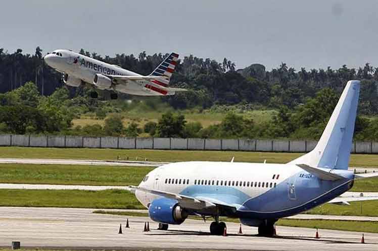Suspendidos vuelos E.U.-Cuba