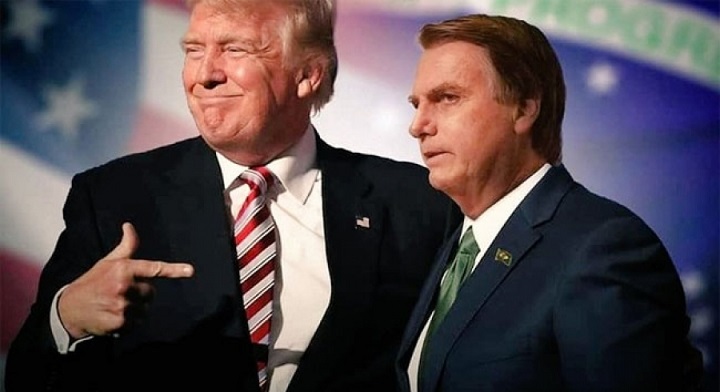 Bolsonaro y Donald Trump Bolsonaro y Donald Trump