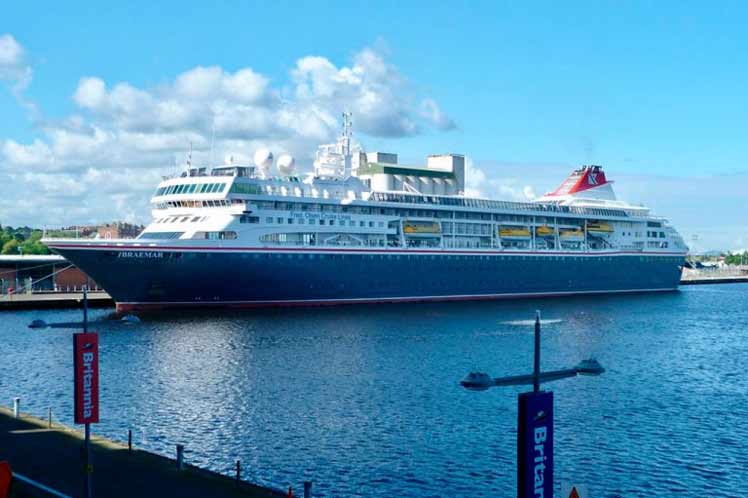Crucero británico MS Braemar-COVID-19 Crucero británico MS Braemar-COVID-19