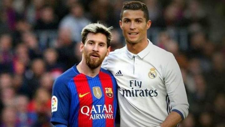 Lionel Messi y el portugués Cristiano Ronaldo (CR7)