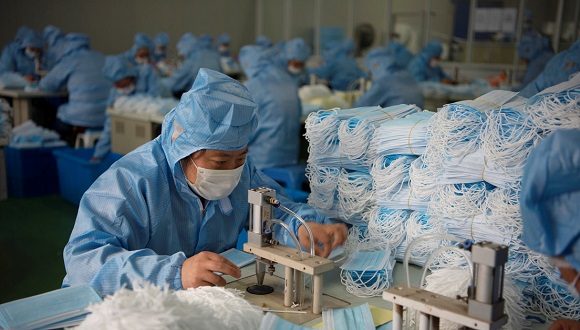 Fábrica de máscaras quirúrgicas-Nantong