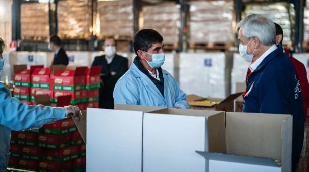 Sebastián Piñera-presidente chileno-Covid19 Sebastián Piñera-presidente chileno-Covid19