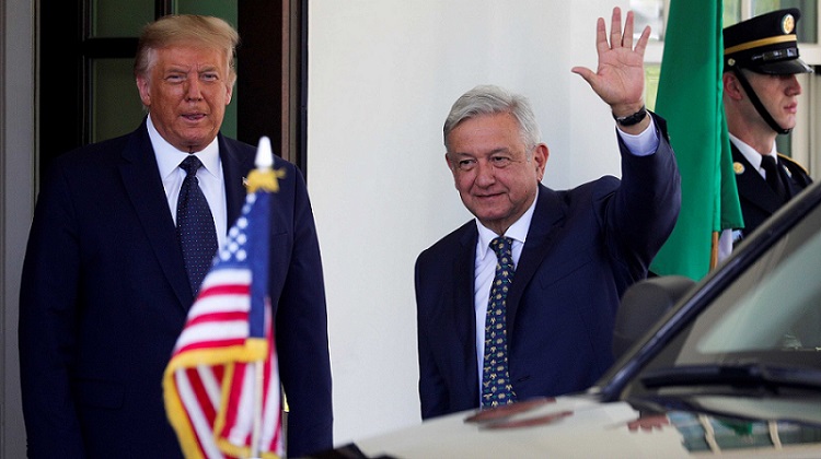 López Obrador-Trump-Washington López Obrador-Trump-Washington