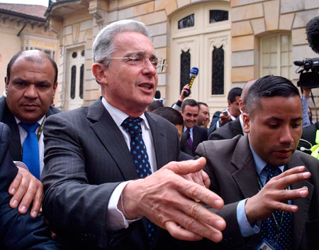 Uribe en corte