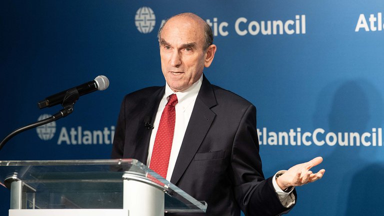 Elliot Abrams-Asesor del gobierno de EE.UU Elliot Abrams-Asesor del gobierno de EE.UU