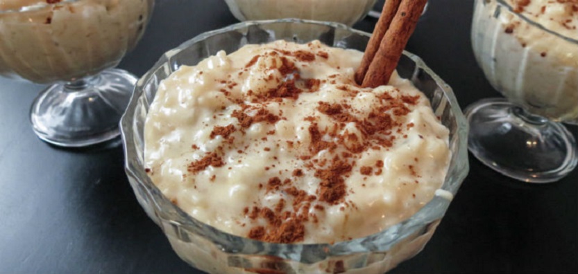 Arroz integral con leche