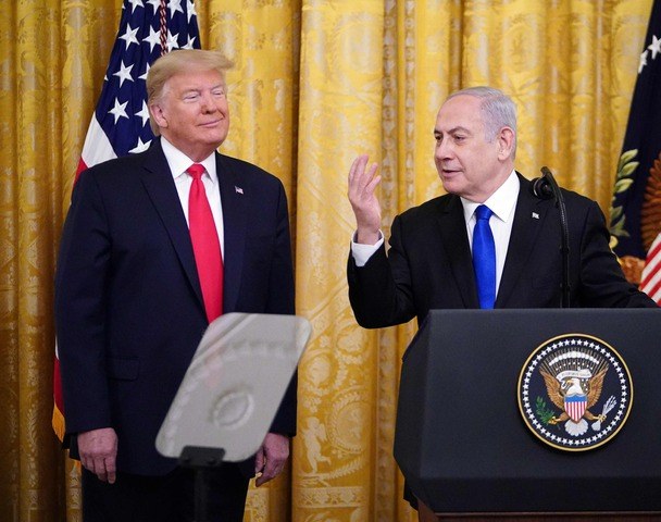 Donald Trump-Israel-Benjamin Netanyahu
