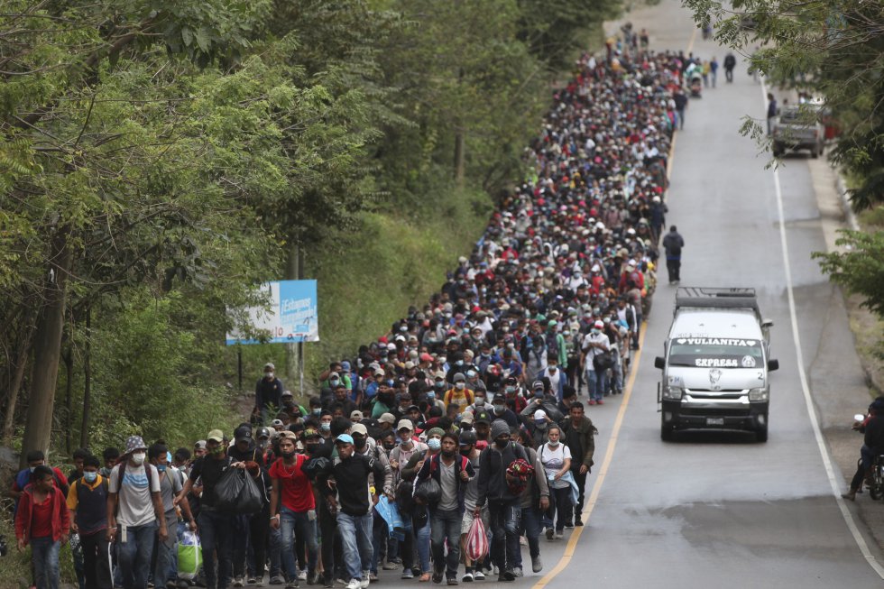 Caravana de migrantes hacia EE.UU Caravana de migrantes hacia EE.UU