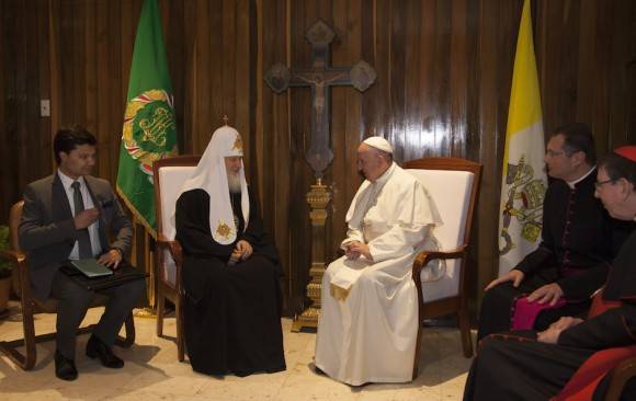 Papa Francisco-Patriarca Kiril Papa Francisco-Patriarca Kiril