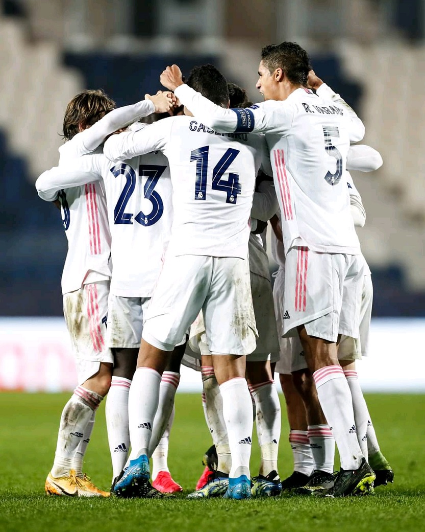 Real Madrid-Atalanta-Champinos League