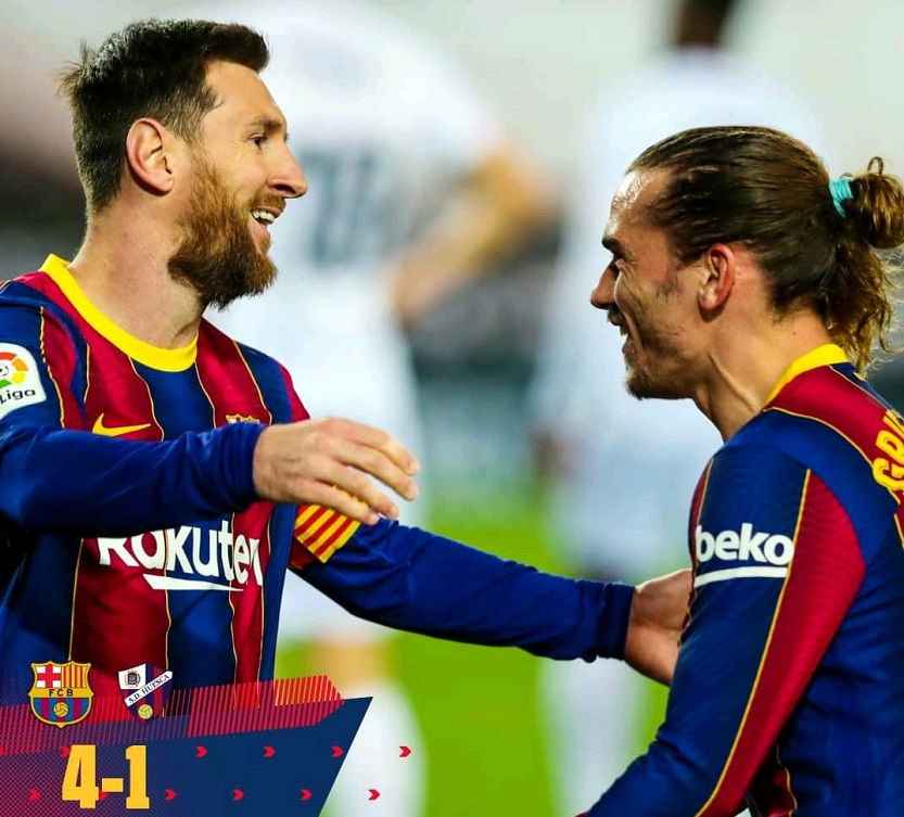 Lionel Messi-Barcelona-Liga Santander