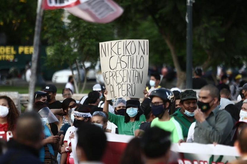 movilizaciones electorales en Perú 2021 movilizaciones electorales en Perú 2021