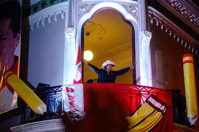 Presidente electo-Pedro Castillo-Perú Presidente electo-Pedro Castillo-Perú