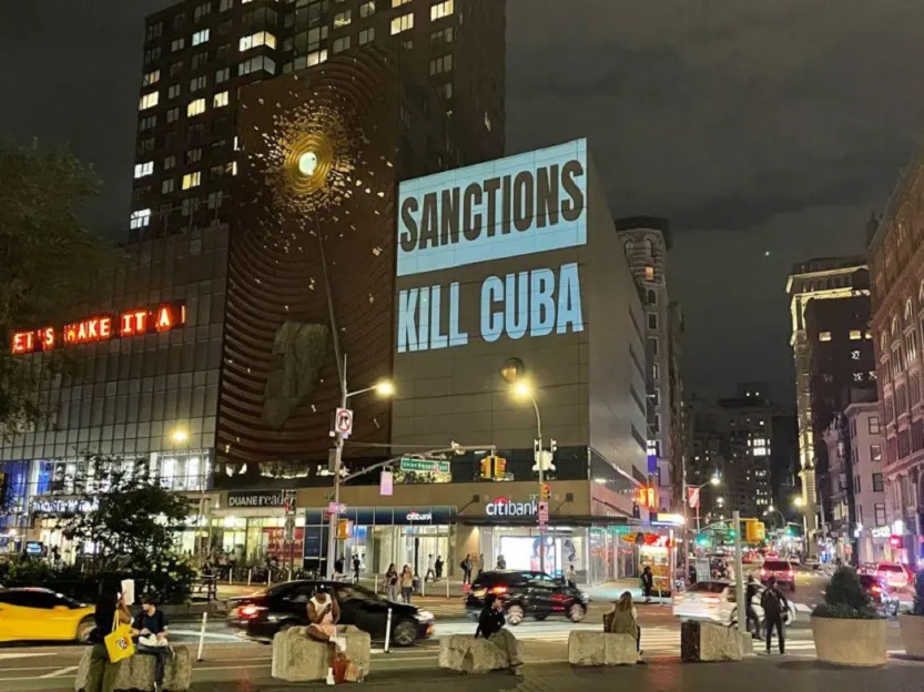 Union Square-Nueva York-Let Cuba Live