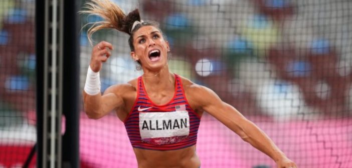 Discóbola norteamericana-Valarie Allman Discóbola norteamericana-Valarie Allman