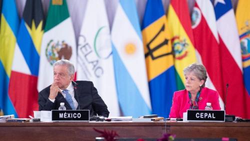 López Obrador - Alicia Bárcena - Celac - México López Obrador - Alicia Bárcena - Celac - México