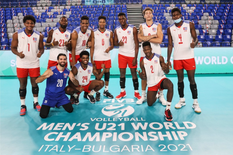 Equipo masculino-Voleibol sub 21-Cuba