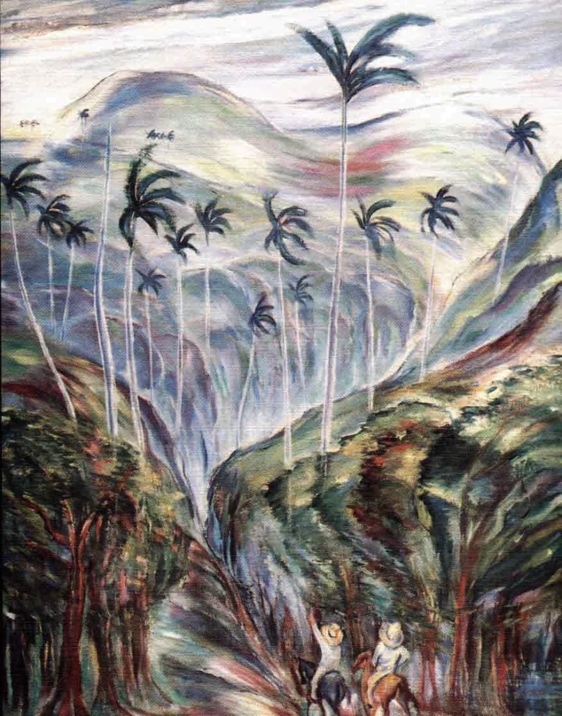 Obra El paisaje de Carlos Enríquez Obra El paisaje de Carlos Enríquez