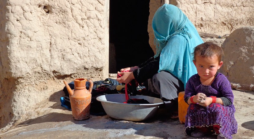 Afganistán-pueblo Afganistán-pueblo