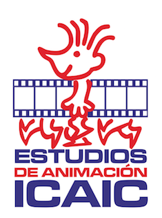 Logo estudio de animación  del icaic