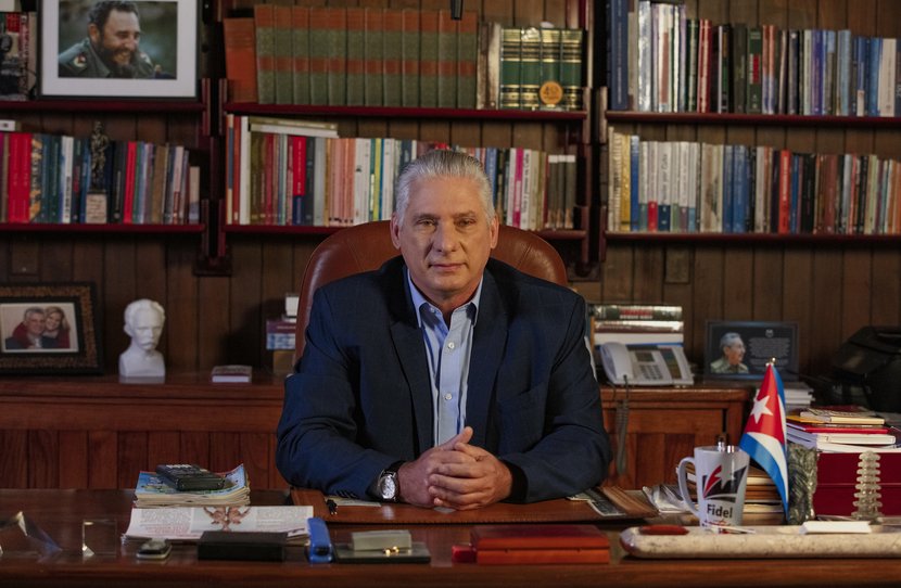 Miguel Díaz-Canel-Fin de año 2021 Miguel Díaz-Canel-Fin de año 2021