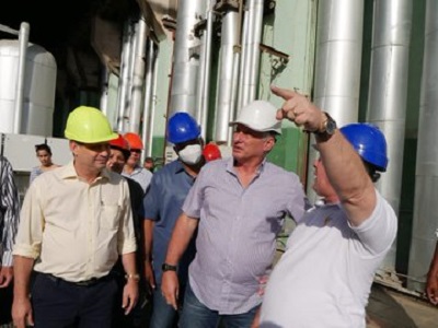 Díaz-Canel-Central Termoeléctrica Máximo Gómez Díaz-Canel-Central Termoeléctrica Máximo Gómez