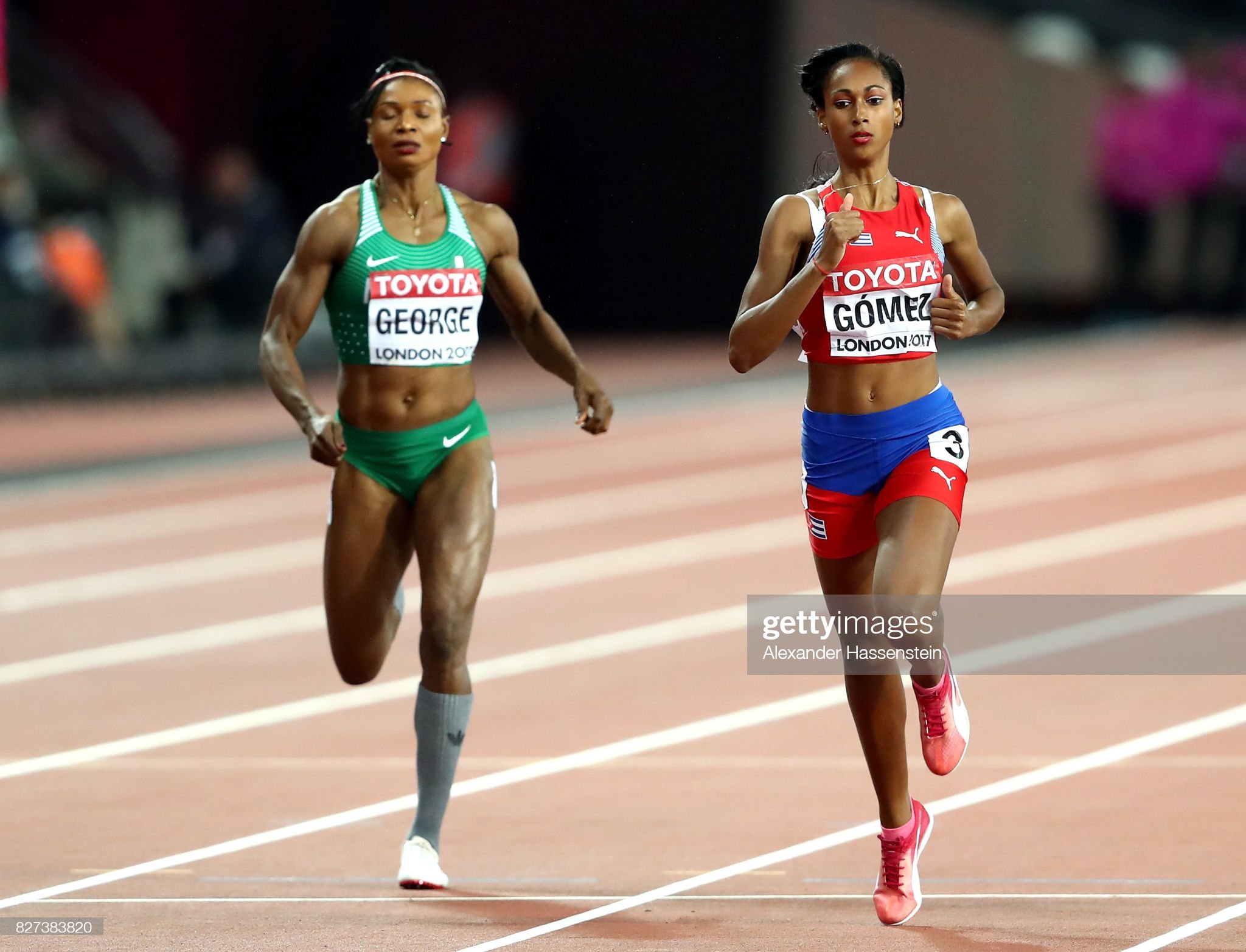 Roxana Gómez 400 m