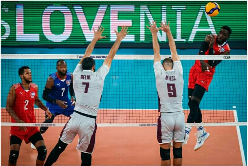 Cuba vence a Qatar y logra primer éxito en Mundial de Voleibol