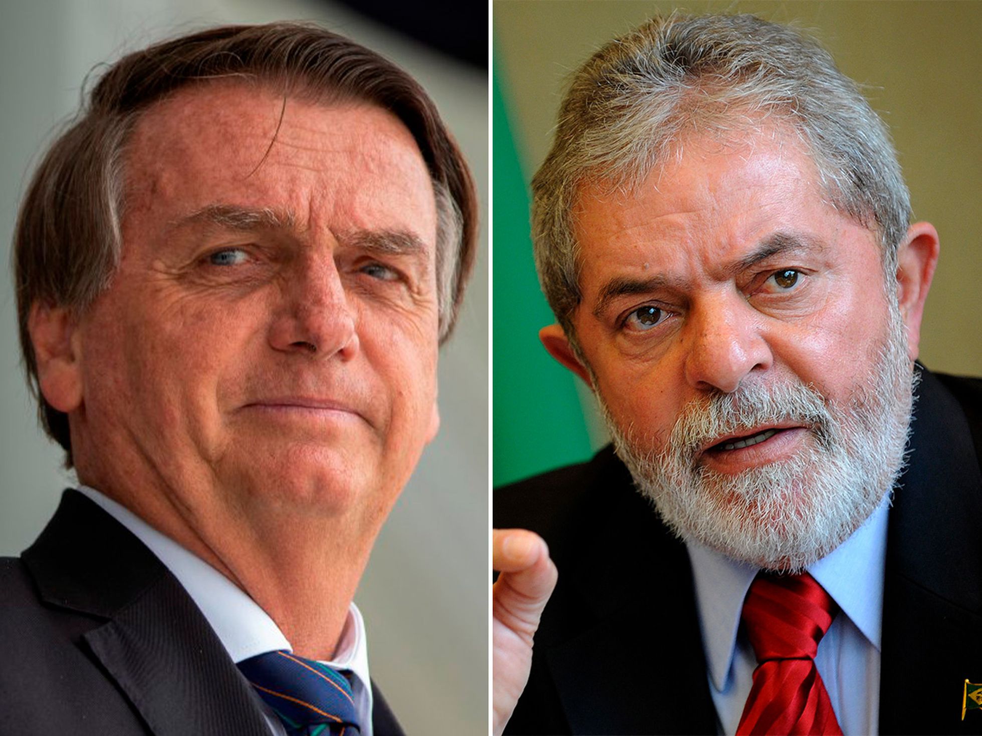 Lula y Bolsonaro Lula y Bolsonaro
