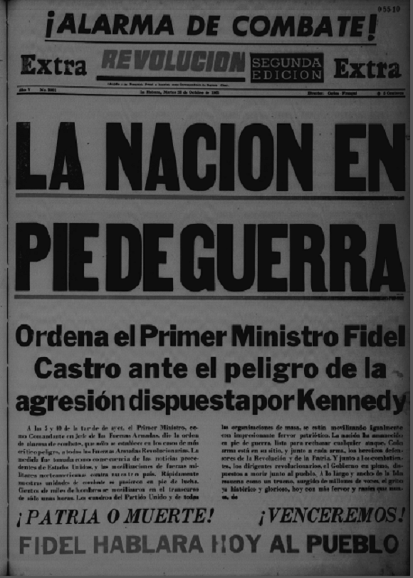 Crisis de Octubre Fidel Crisis de Octubre Fidel