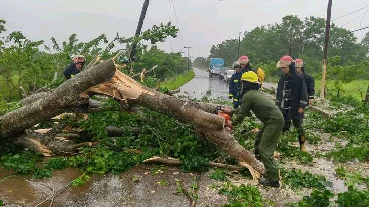 Daños de huracán Ian por Cuba Daños de huracán Ian por Cuba