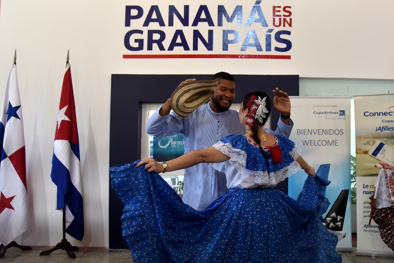 Momento cultural, durante el acto con motivo del día de Panamá