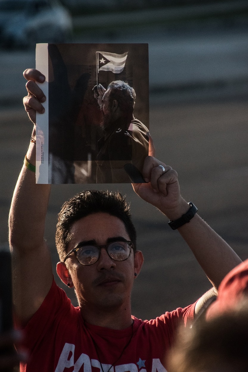 Homenaje a Fidel en Aniversario de su muerte