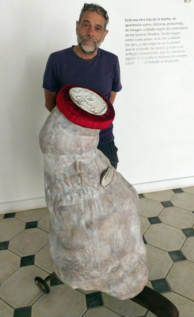 Ángel Ramírez escultura