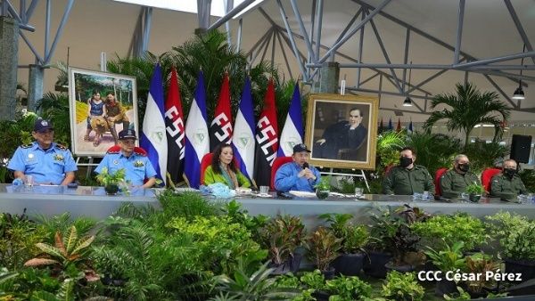 Elocución de daniel Ortega Elocución de daniel Ortega