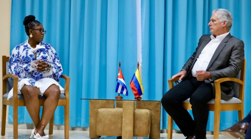 Díaz- Canel y Francia Márquez Díaz- Canel y Francia Márquez