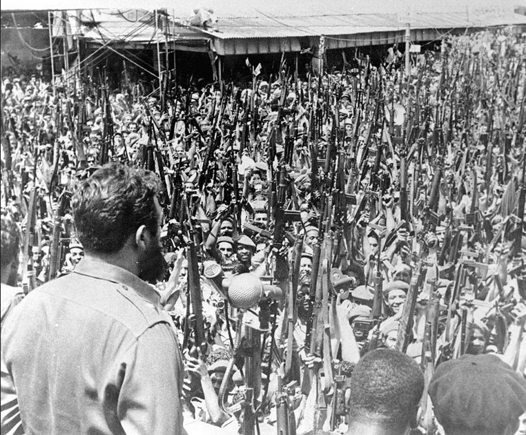 Fidel en la Declaración del carácter Socialista de la Revolución
