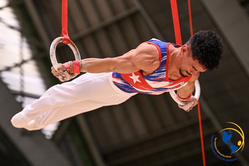 Alejandro de la Cruz, gimnasta anillas