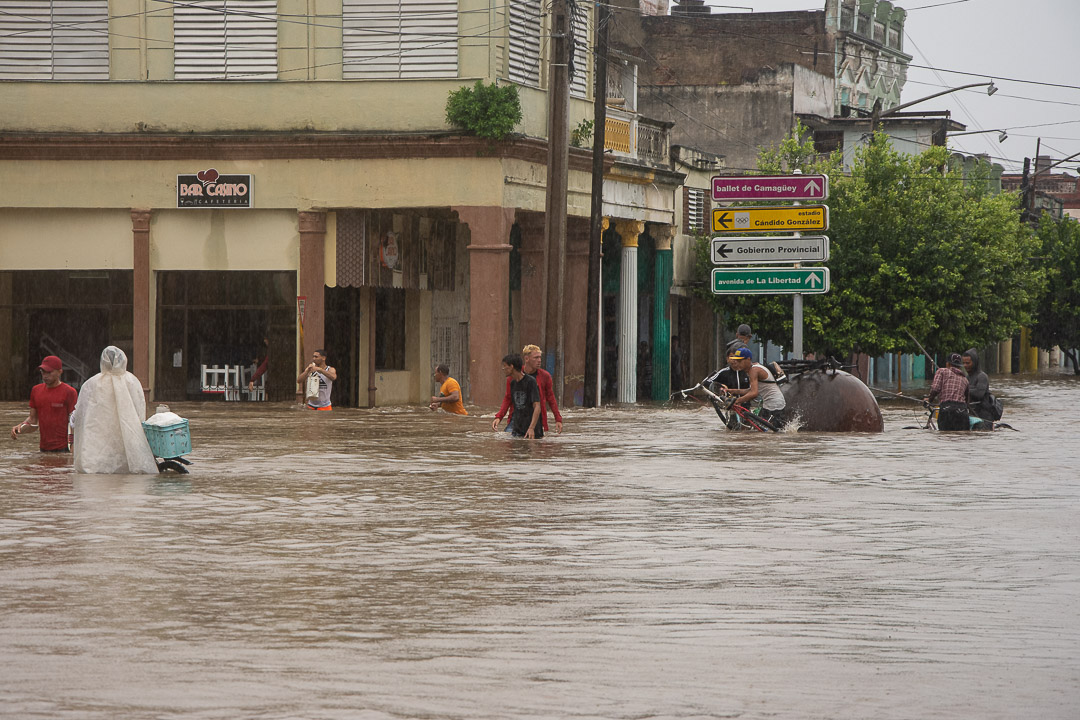 Inundaciones en ciudad de Camagüey Inundaciones en ciudad de Camagüey