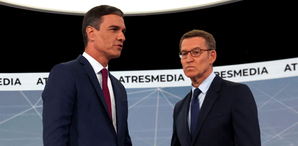 Pedro Sánchez Vs Alberto Núñez Feijóo Pedro Sánchez Vs Alberto Núñez Feijóo