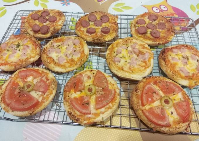 Mini pizzas para niños recetas infantiles