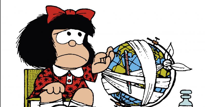 Mafalda globo terráqueo Mafalda globo terráqueo