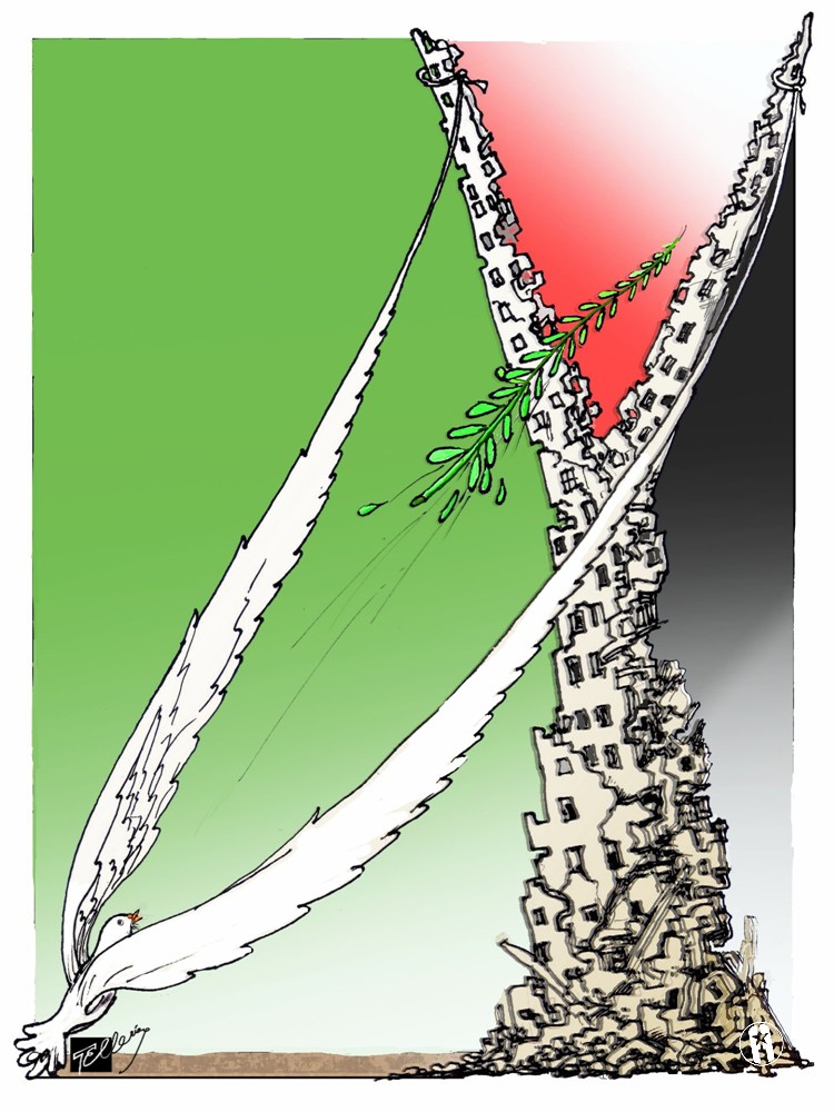paz para Palestina 
