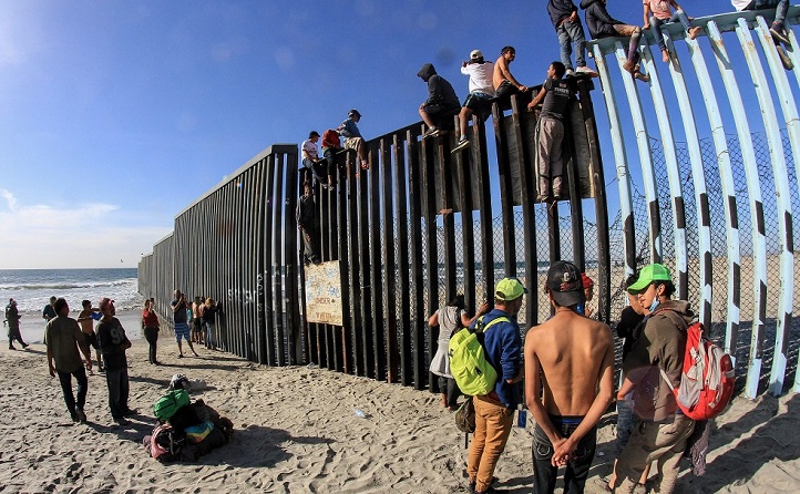 Cruces migratorios Cruces migratorios, frontera