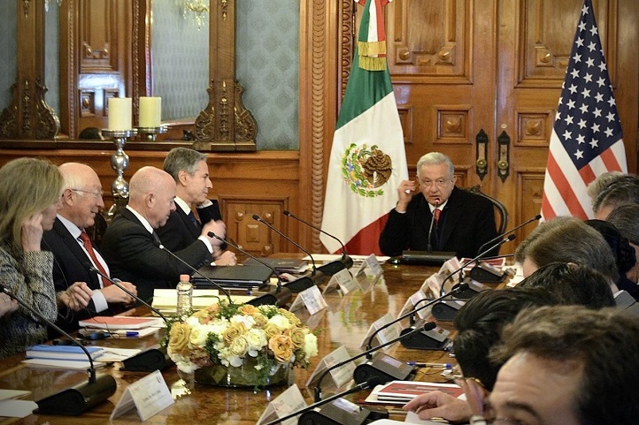 Delegación de alto nivel de EE.UU. visitó México Delegación de alto nivel de EE.UU. visitó México