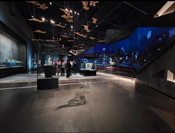 Exposición de nuevas piezas arquelógicas en China, civilizaciones de hace 3000 años Exposición de nuevas piezas arquelógicas en China, civilizaciones de hace 3000 años